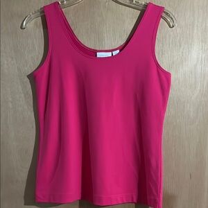 Chico's Pink Fitted Tank Top